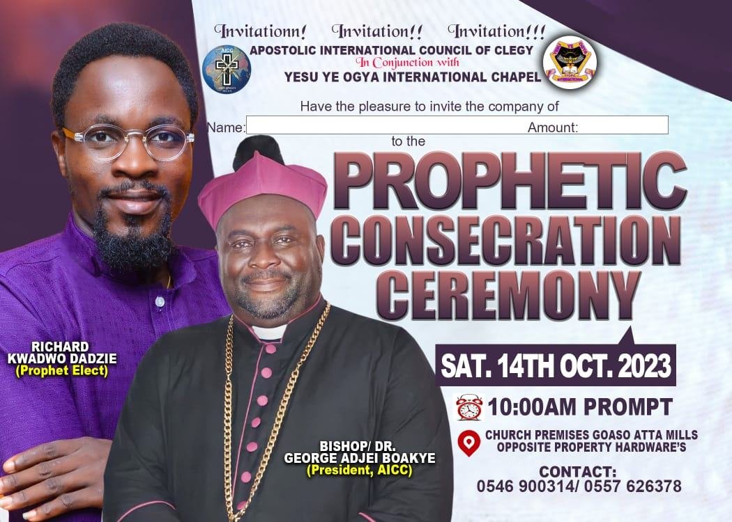 Prophetic Consecration Ceremony — photo 1